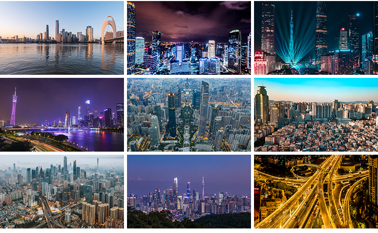 广州地标城市建筑全夜景灯风光小蛮腰塔珠江照片高清JPG图片素材插图12