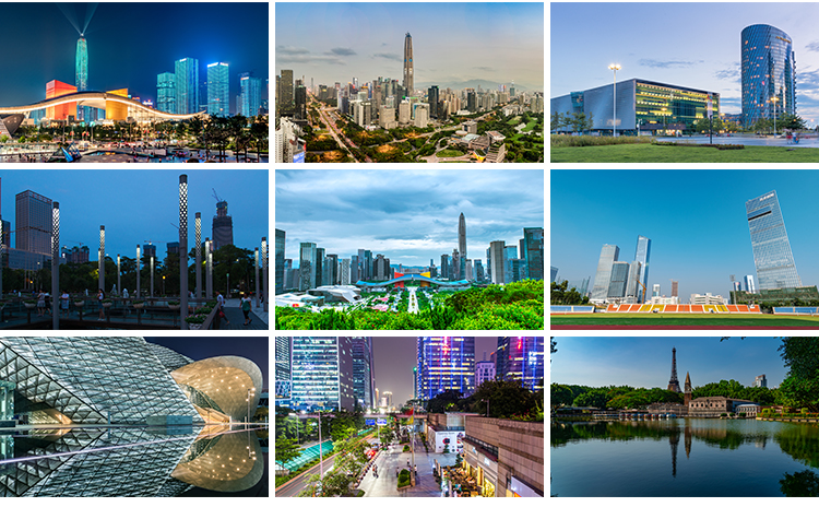 广东深圳城市建筑夜景街道旅游风景摄影照片高清JPG图片设计素材插图12