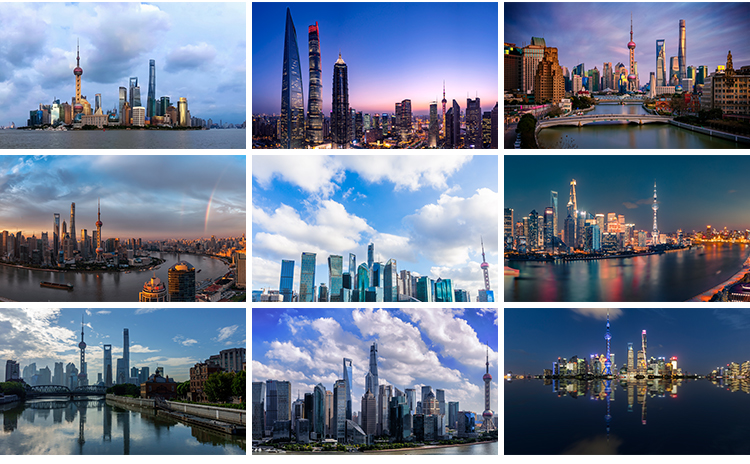 上海东方明珠夜景建筑摄影旅游风景照片JPG高清海报设计图片素材插图12