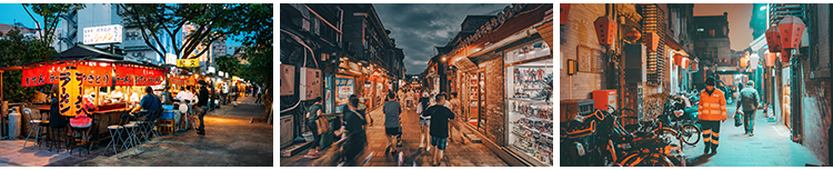 夜市地摊人间烟火气百姓市井生活百态人物日常摆摊贩小吃图片素材插图9