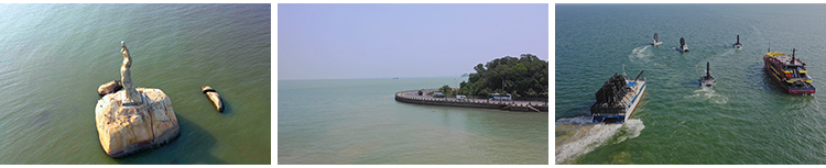 珠海航拍城市中心CBD建筑港珠澳门大桥大剧院夜景宣传片视频素材插图9