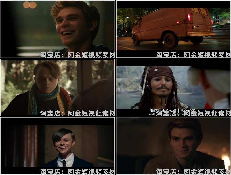 电影影视剪辑素材混剪卡点高清动漫合集抖音快手热门自媒体短视频插图8