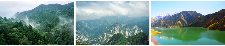 绿水青山山脉山峰山丘山顶山川草地自然风景合成背景宽屏图片素材插图9