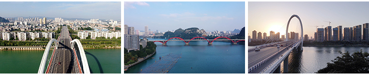 柳州城市地标建筑航拍延时大桥夜景宣传旅游景点CBD高清视频素材插图9