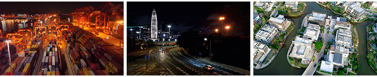 广东深圳南山城市风光地标夜景航拍视频素材人才公园风景视频素材插图9