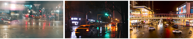晚上交通信号灯红绿灯现代交通马路城市夜景车流行人实拍视频素材插图9