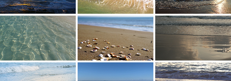 唯美海边沙滩大海浪花海洋海面黄昏自然风光海岸自媒体短视频素材插图6