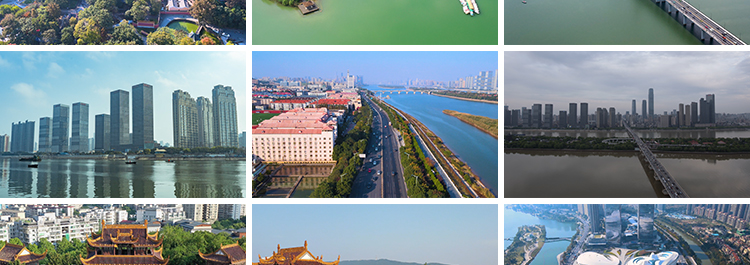 4K长沙地标航拍延时城市建筑CBD风光湘江橘子洲旅游景点视频素材插图6