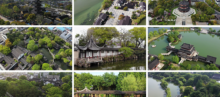苏州园林古镇建筑古朴房屋凉亭湖水巷古典景色旅游景区短视频素材插图6