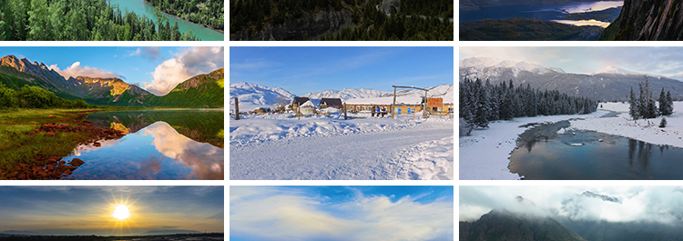 新疆风景航拍延时大草原山脉沙漠自然风光雪山旅游景区短视频素材插图6