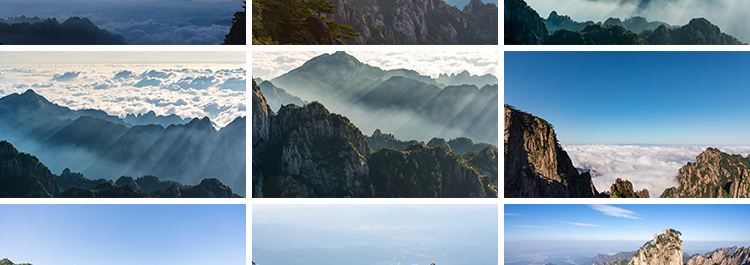 黄山山水云雾旅游风景点景区风光摄影JPG高清抖音图片照设计素材插图6
