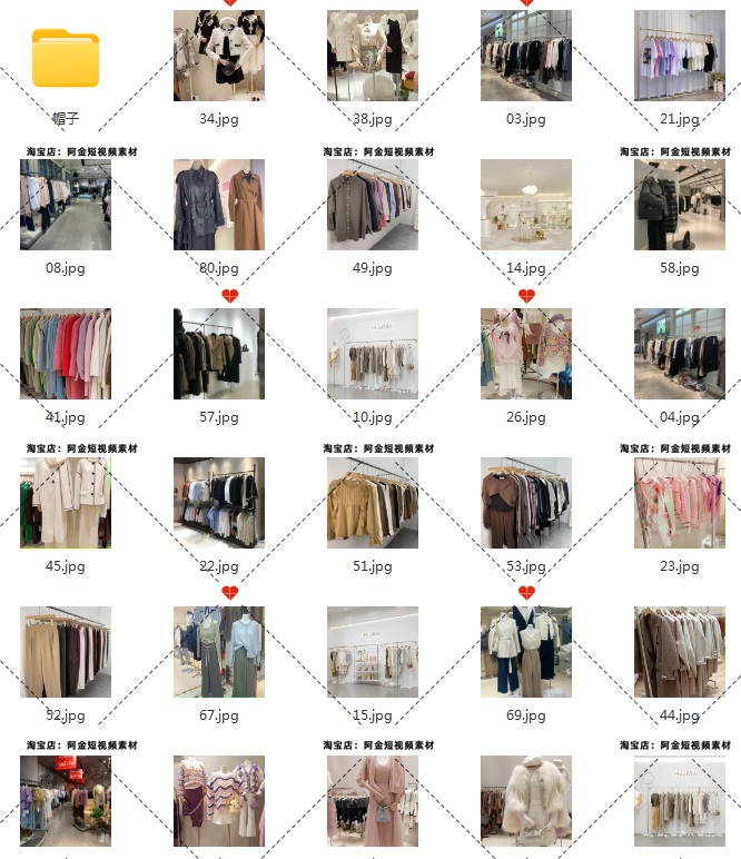 服装卖场素材女装直播四季青十三行大卖场清仓无人带货卖衣服视频插图6
