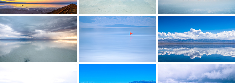 青海茶卡盐湖旅游景点小火车天空之境翡翠池自然风景JPG图片素材插图6