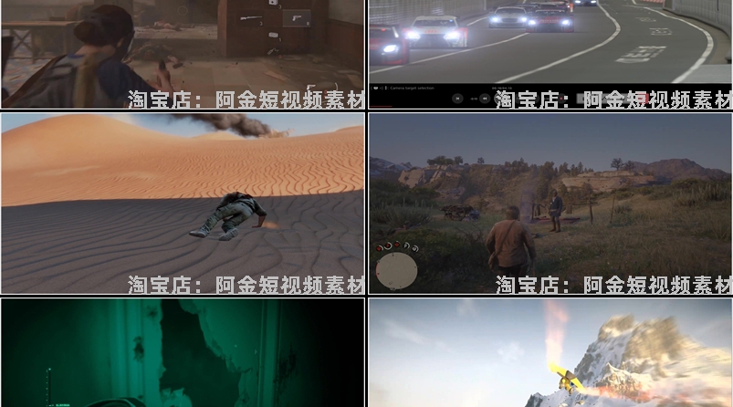 PS5游戏新奇特高清横屏国外短视频自媒体解压小说推文素材引流插图5