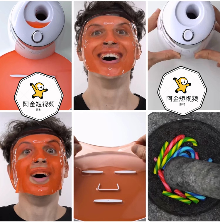 高清竖屏手工制作面膜DIY短视频解压减压素材小说推文视频素材插图5