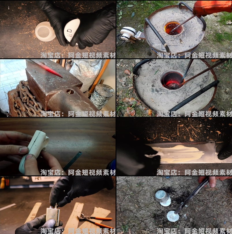 旧物翻新金属除锈打磨手工diy修复国外高清解压视频小说推文素材插图5