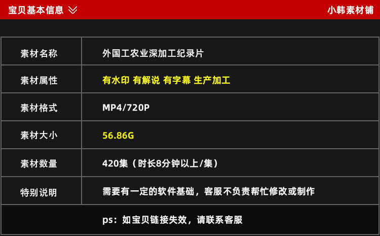 工农业深加工纪录片机械生产1080P自媒体电影解说抖音短视频素材插图2