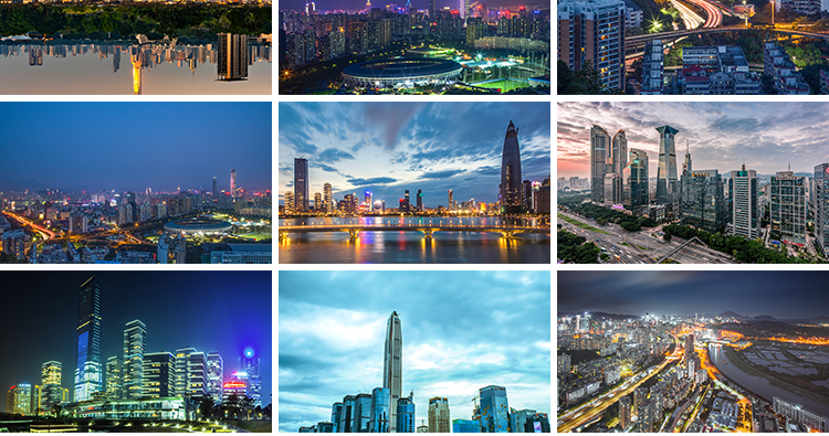 广东深圳城市建筑夜景街道旅游风景摄影照片高清JPG图片设计素材插图7