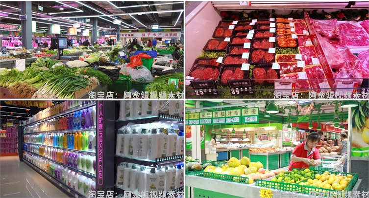 百姓市井生活农村集市赶集日常摆地摊菜市场人文短视频剪辑素材插图7