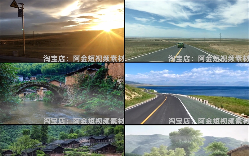 竖屏旅游风景素材城市天空海边高清自然唯美治愈系短视频背景剪辑插图5