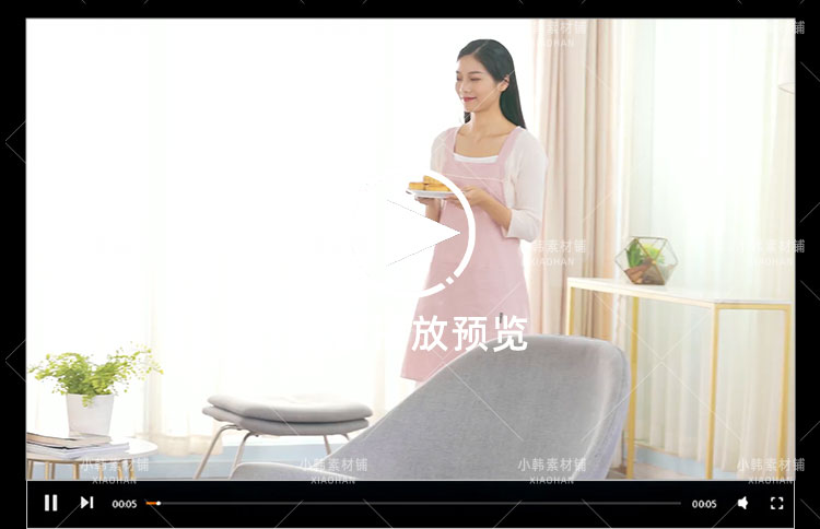 一家人休闲吃饭共度美好时光温馨幸福家庭生活自媒体视频素材插图4