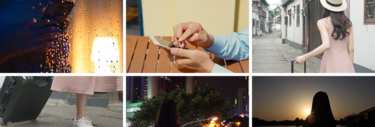 人物背影情感爱情励志伤感孤独城市夜晚街道唯美拍街景短视频素材插图5