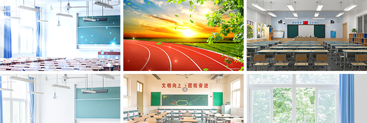 4K学校园走廊致青春同学操场课堂毕业季舞台晚会led背景视频素材插图3