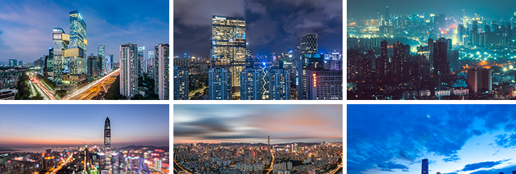 广东深圳城市建筑夜景街道旅游风景摄影照片高清JPG图片设计素材插图5