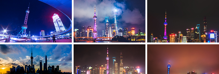 上海东方明珠夜景建筑摄影旅游风景照片JPG高清海报设计图片素材插图5