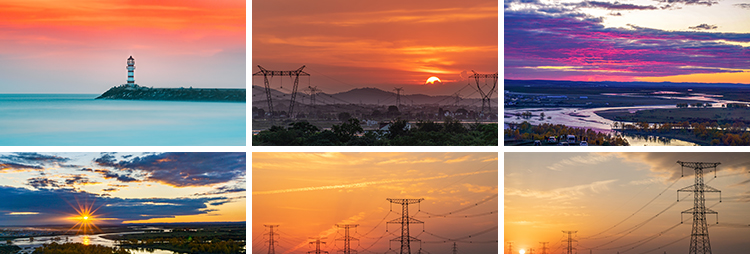 日出日落晚霞夕阳红朝霞黄昏云层云彩火烧云设计抖音摄影图片素材插图5