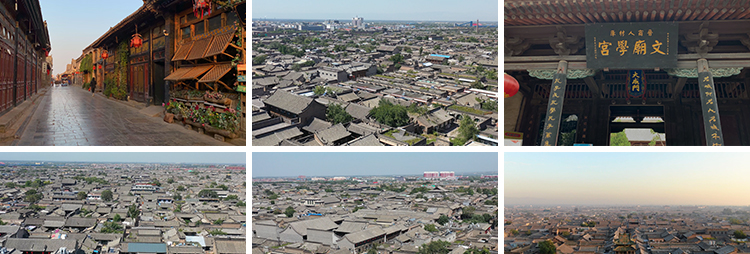 山西旅游景点古城建筑古迹城楼平遥古城景区人流实拍航拍视频素材插图5