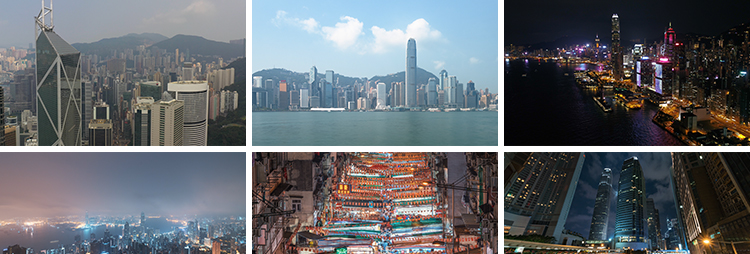 香港城市建筑航拍风光人文街景街道夜景车流人流地标实拍视频素材插图16