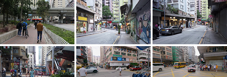 香港城市夜景走拍漫步街道人文白天街景街拍人流车流街头视频素材插图13