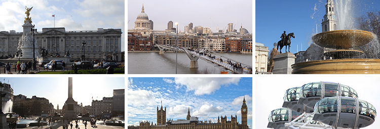 英国伦敦国外延时摄影大本钟塔桥城市风光建筑高清实拍短视频素材插图5