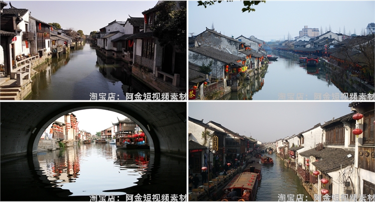 江南水乡古镇图片街道烟雨古村古城古风建筑抖音高清实拍素材剪辑插图5