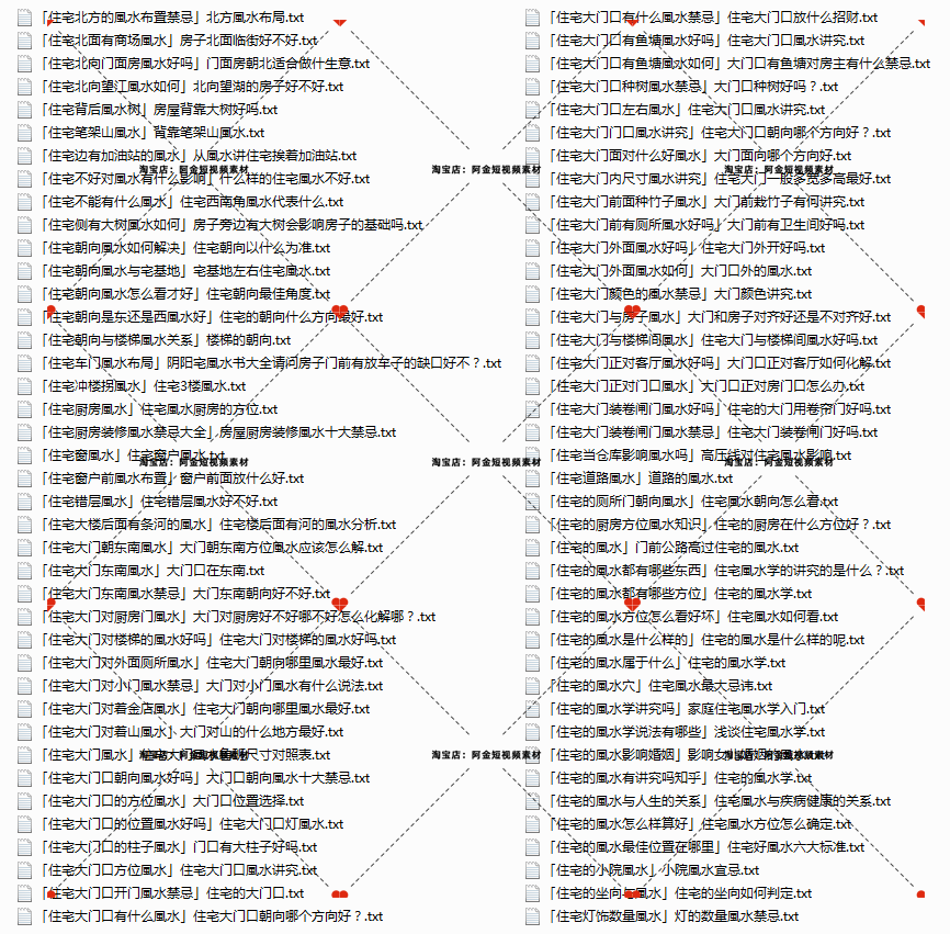 住宅玄学国学起号抖音短视频素材文案语录大全口播话术脚本直播插图5